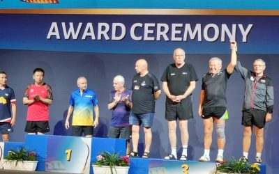 Norbert Wrabetz gewinnt Bronzemedaille im Doppel bei Senioren-WM in Rom