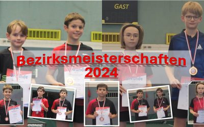 Bezirksmeistertitel für Jakob Hartel und Kai Christoulakis